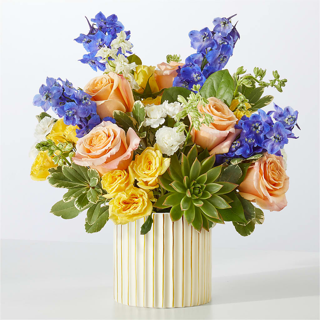 Cobalt Reverie Bouquet – Allure Floral Boutique, Wickliffe OH