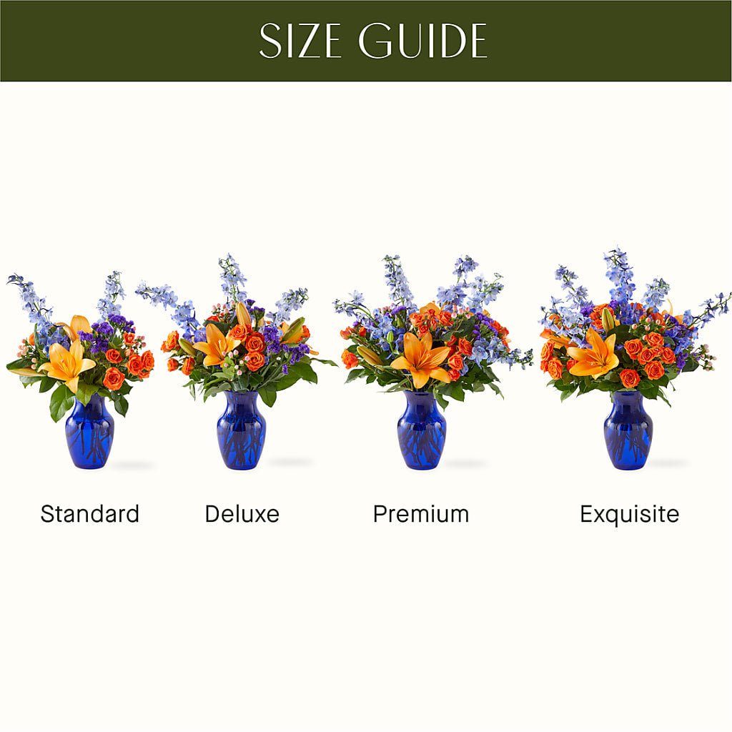 Radiant Citrus Bouquet – Allure Floral Boutique, Wickliffe OH