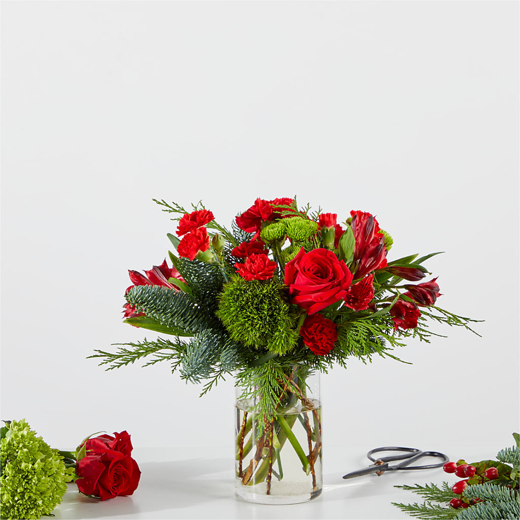 Merry Moment Bouquet – A Florist Original – Allure Floral Boutique, Wickliffe OH