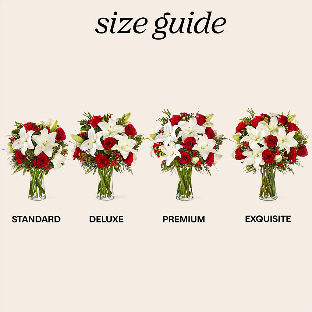 Sparkling Snowflakes Bouquet – Allure Floral Boutique, Wickliffe OH