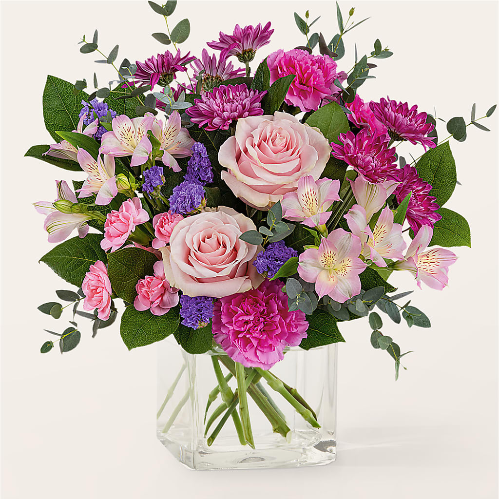 Rosy Radiance Bouquet – Allure Floral Boutique, Wickliffe OH