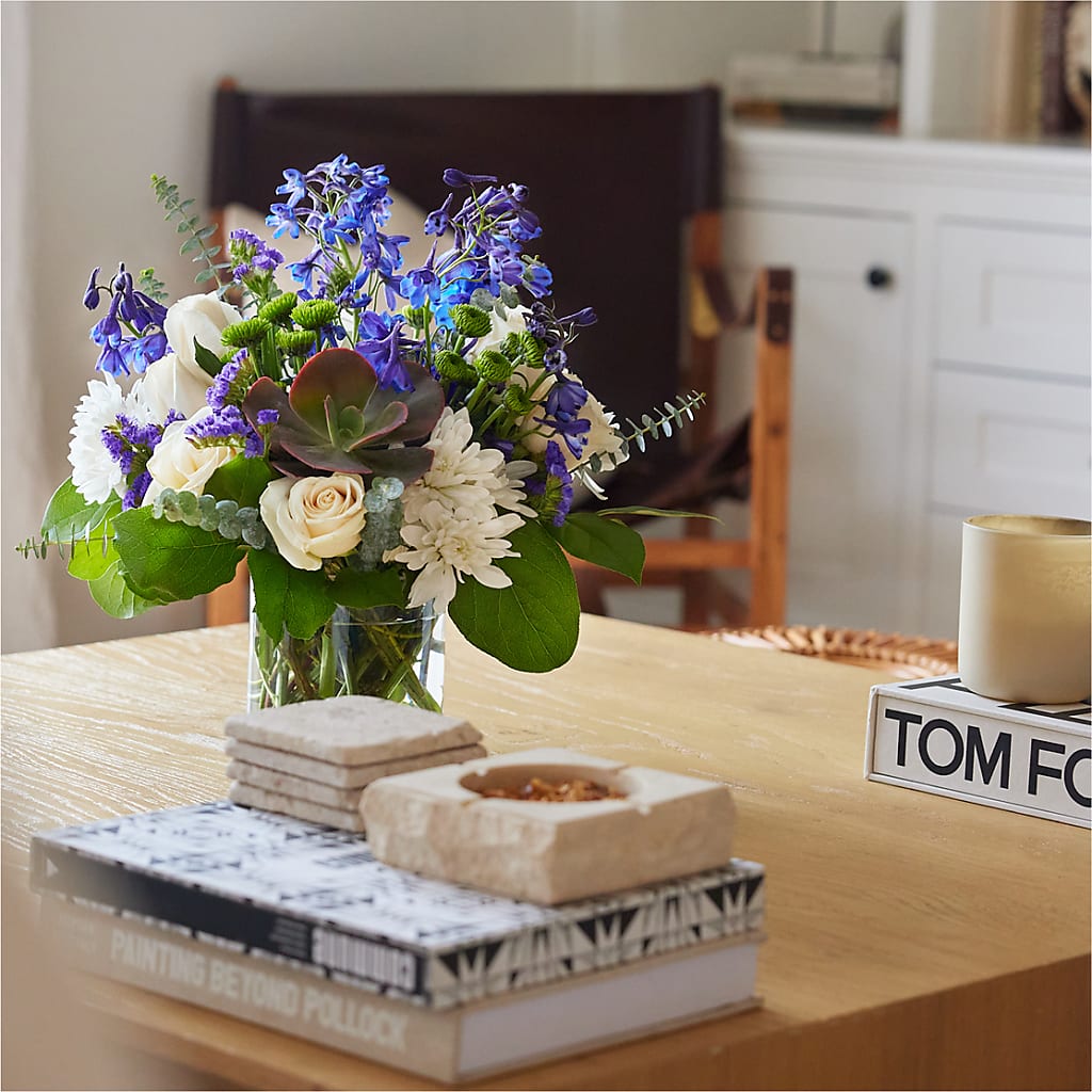 Cerulean Waves Bouquet – Allure Floral Boutique, Wickliffe OH