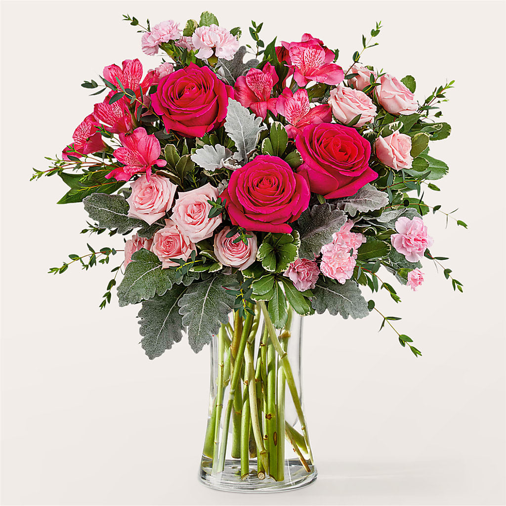 Tickled Pink Bouquet – Allure Floral Boutique, Wickliffe OH