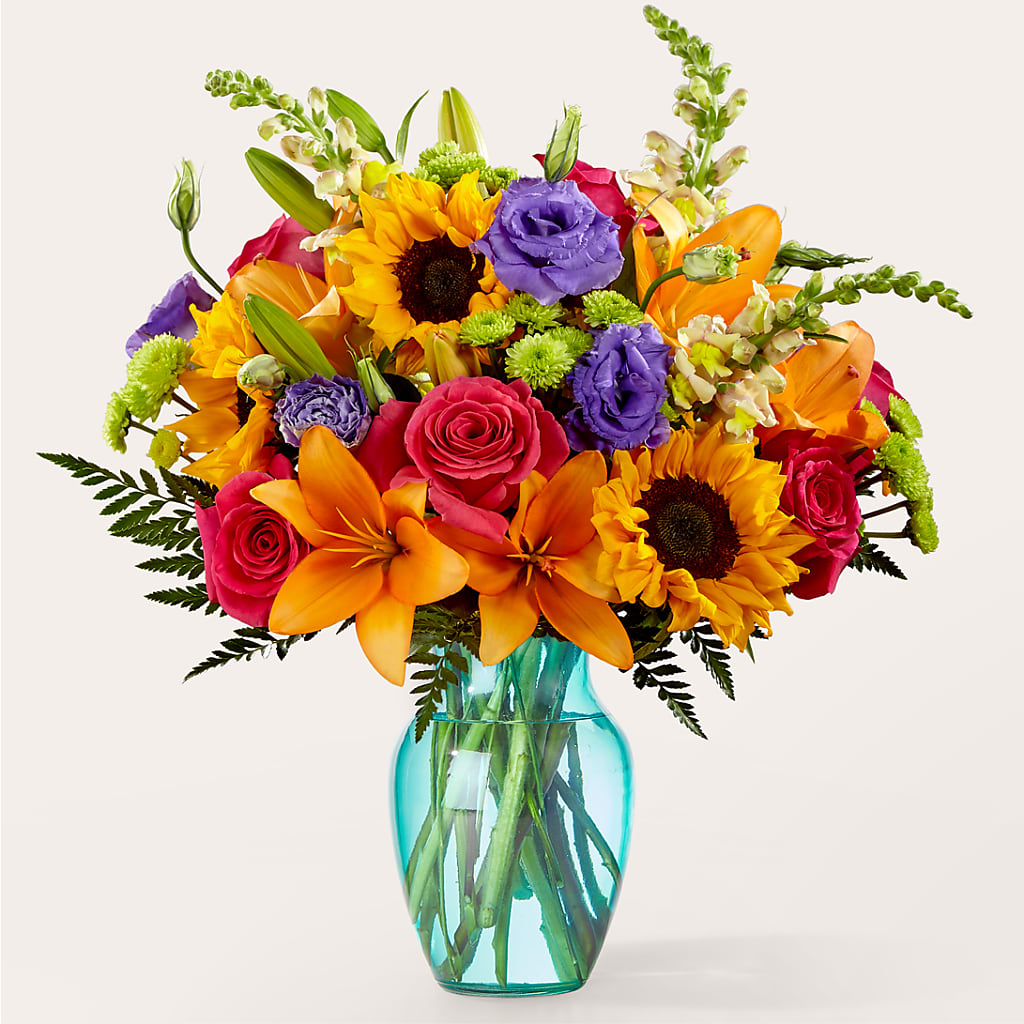 Double Rainbow Bouquet – Allure Floral Boutique, Wickliffe OH