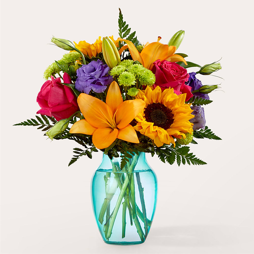 Double Rainbow Bouquet – Allure Floral Boutique, Wickliffe OH