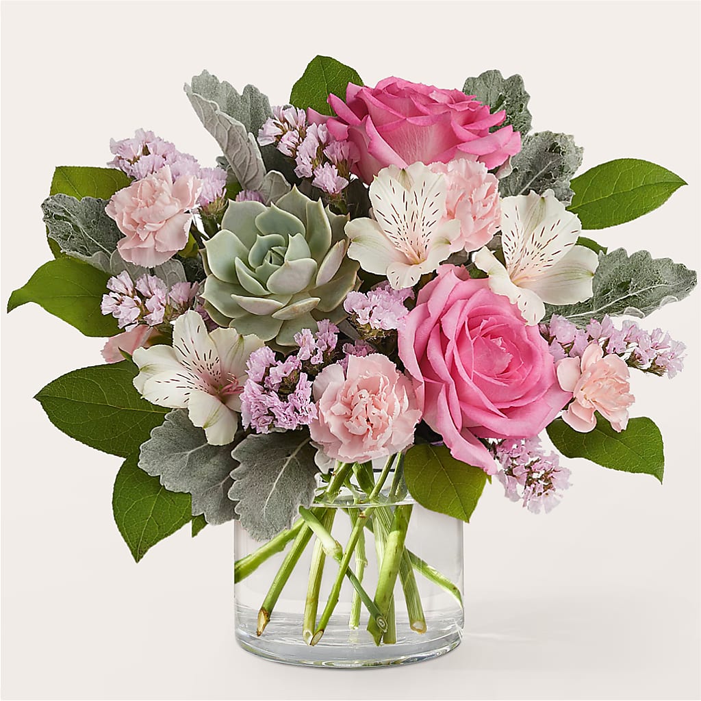 Dusty Rose Bouquet – Allure Floral Boutique, Wickliffe OH