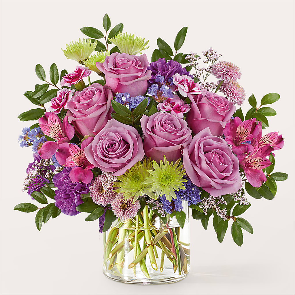 Glass Half Full Bouquet – Allure Floral Boutique, Wickliffe OH