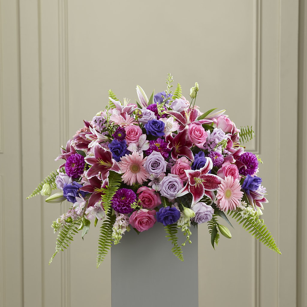 Fare Thee Well Pedestal – Allure Floral Boutique, Wickliffe OH
