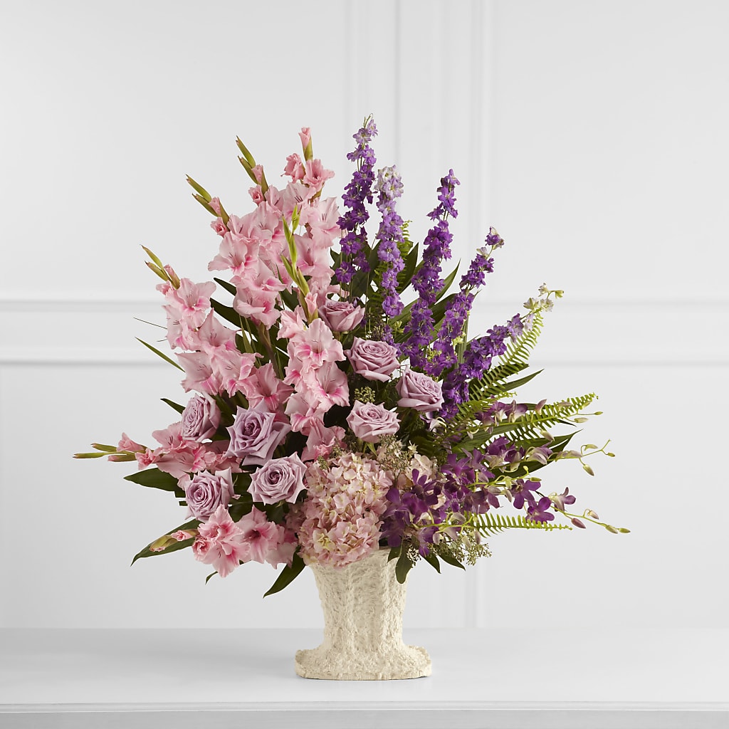 Flowing Garden Arrangement – Allure Floral Boutique, Wickliffe OH