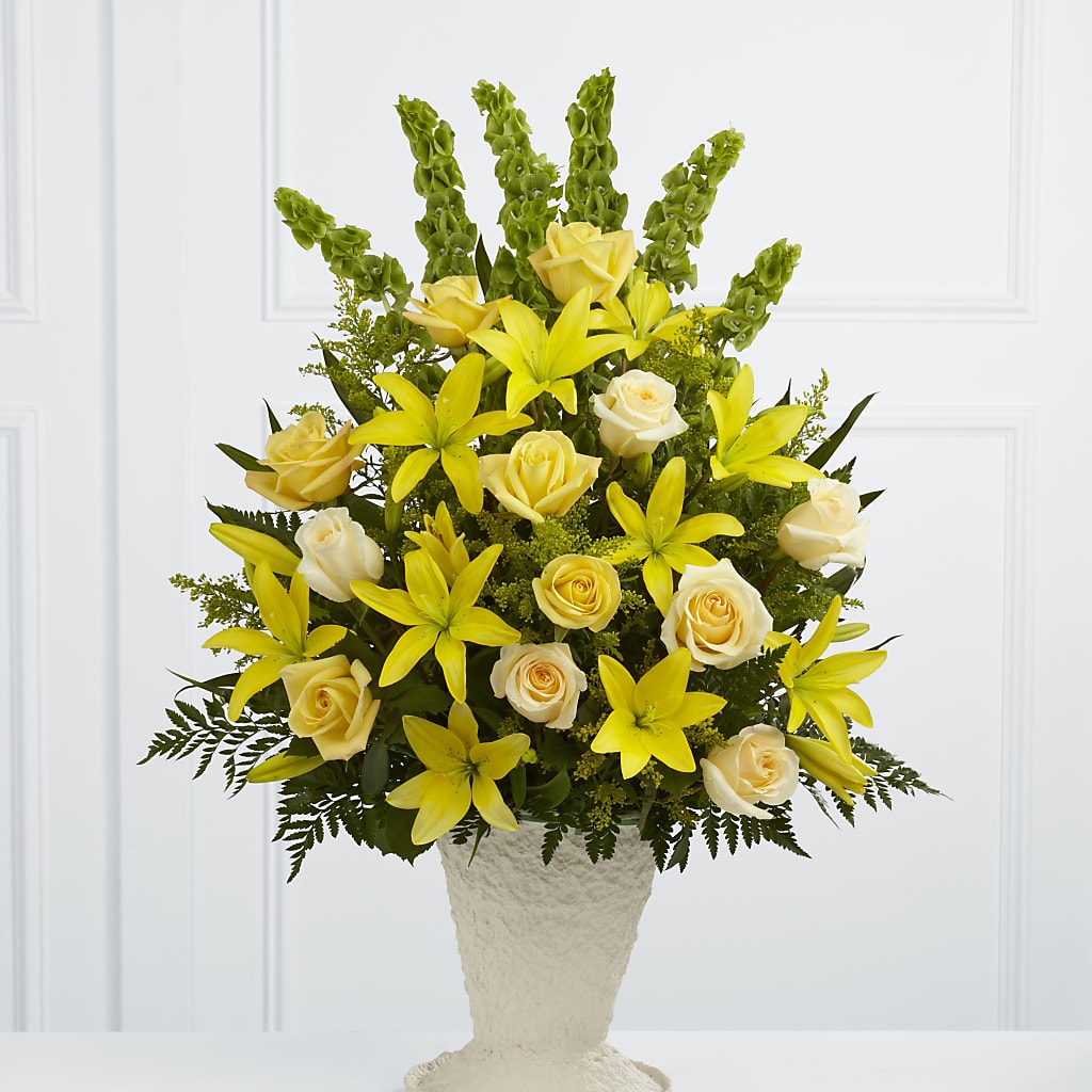 Golden Memories Arrangement – Allure Floral Boutique, Wickliffe OH