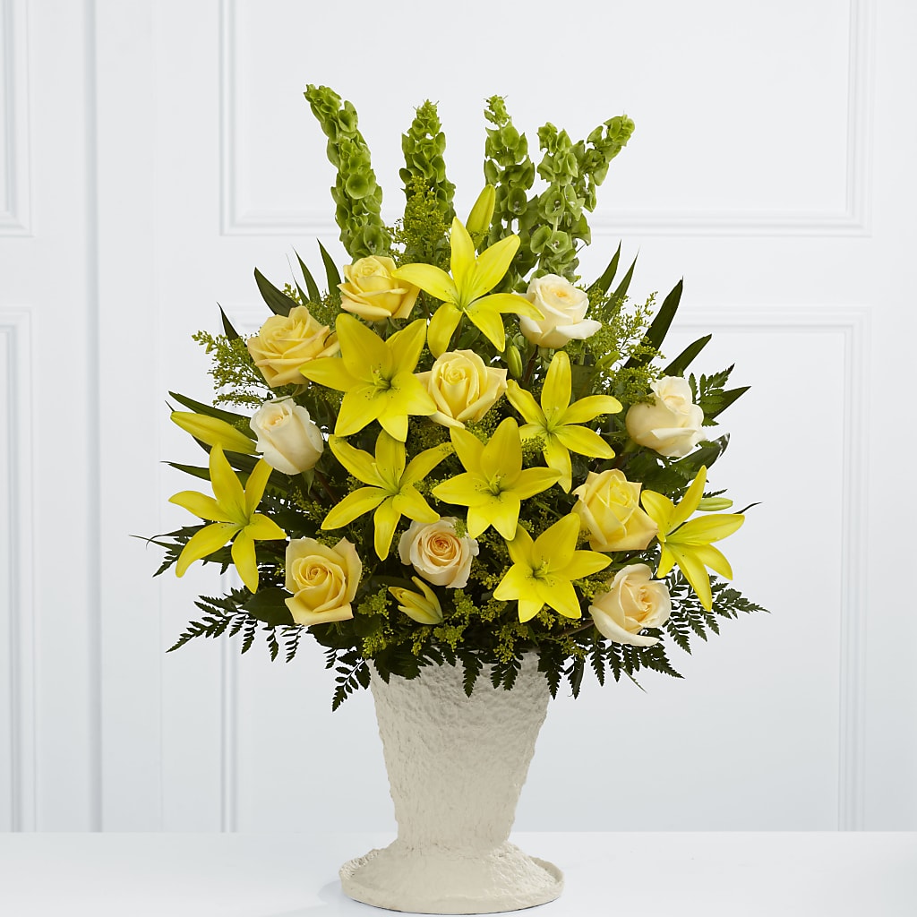 Golden Memories Arrangement – Allure Floral Boutique, Wickliffe OH