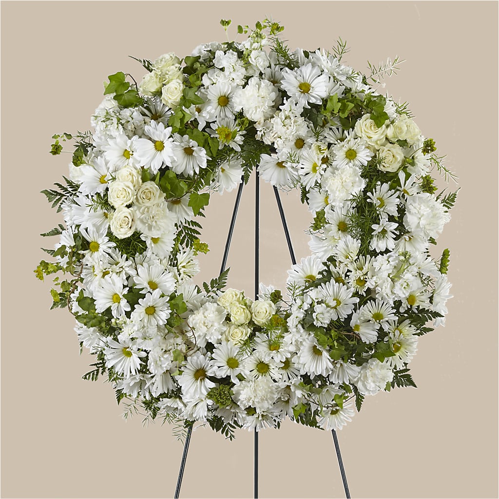 Faithful Wishes Wreath – Allure Floral Boutique, Wickliffe OH