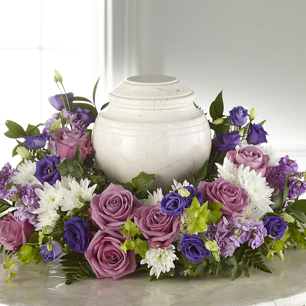 Blooming Sympathy Cremation Adornment – Allure Floral Boutique, Wickliffe OH