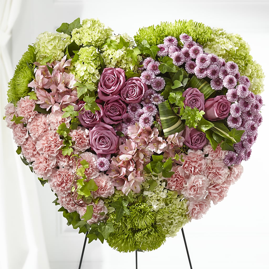 Heartwarming Standing Heart – Allure Floral Boutique, Wickliffe OH
