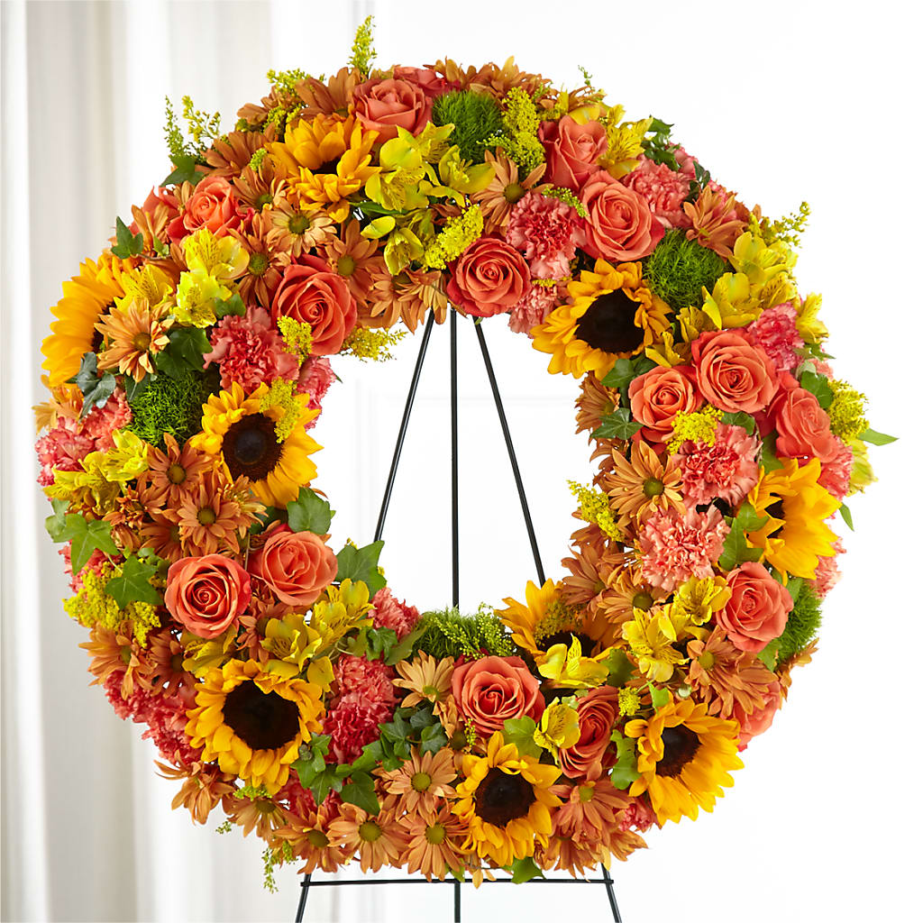 Autumnal Memories Wreath (Standard) – Allure Floral Boutique, Wickliffe OH
