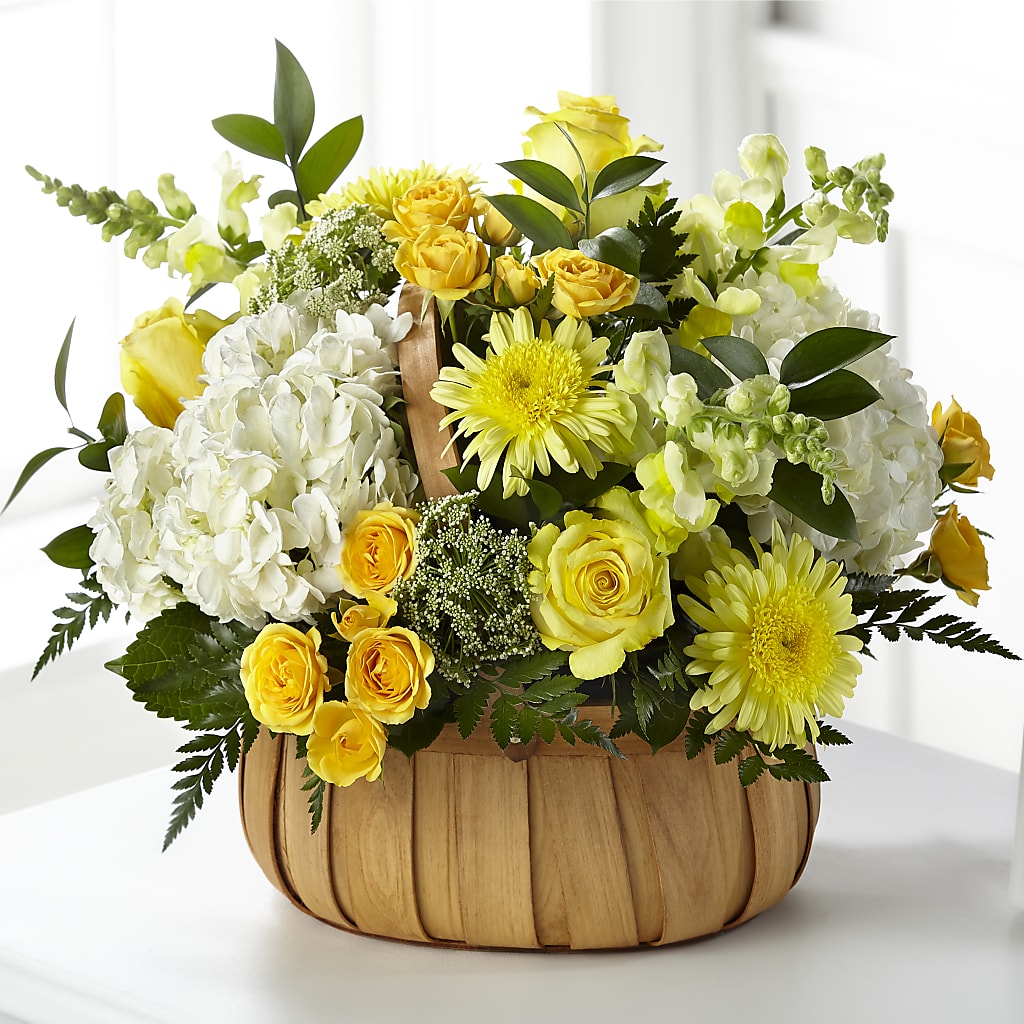 Rustic Remembrance Basket – Allure Floral Boutique, Wickliffe OH