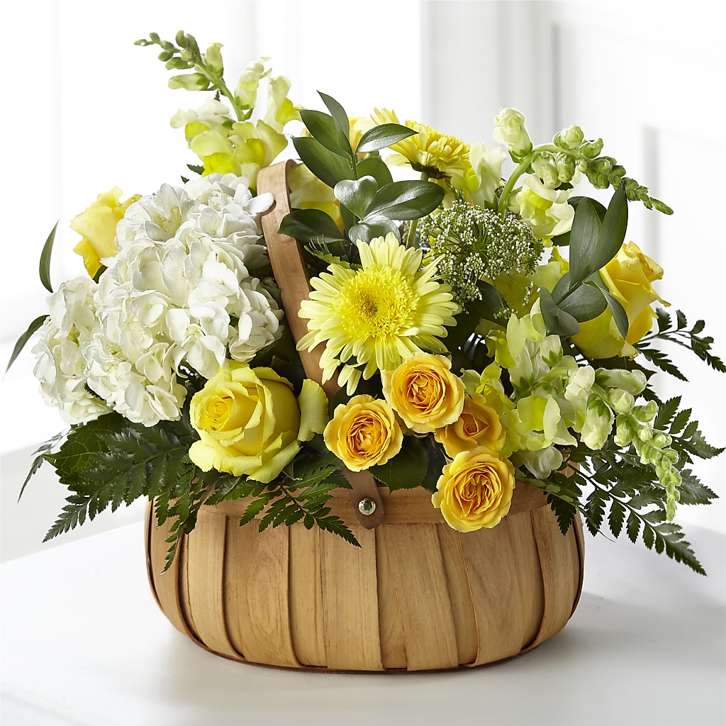 Rustic Remembrance Basket – Allure Floral Boutique, Wickliffe OH
