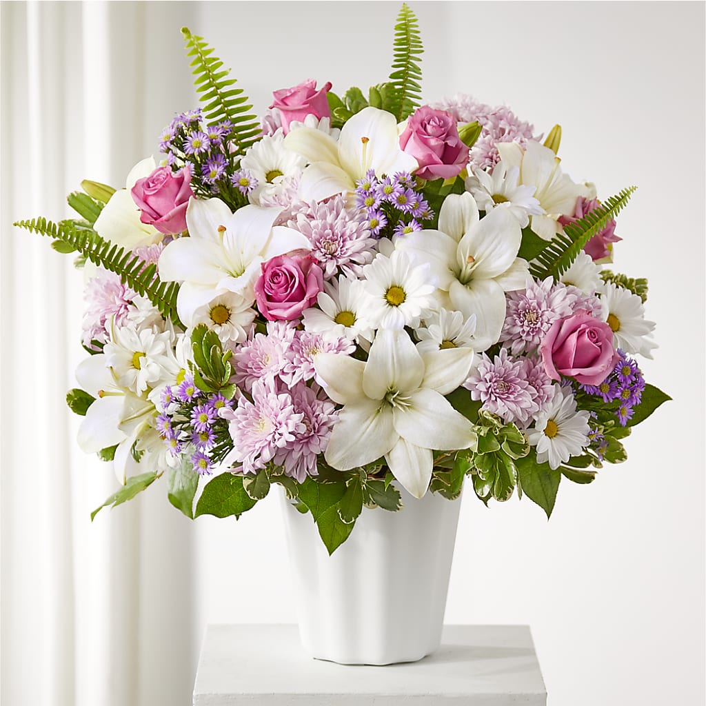 Warmest Thoughts Tabletop Basket – Allure Floral Boutique, Wickliffe OH