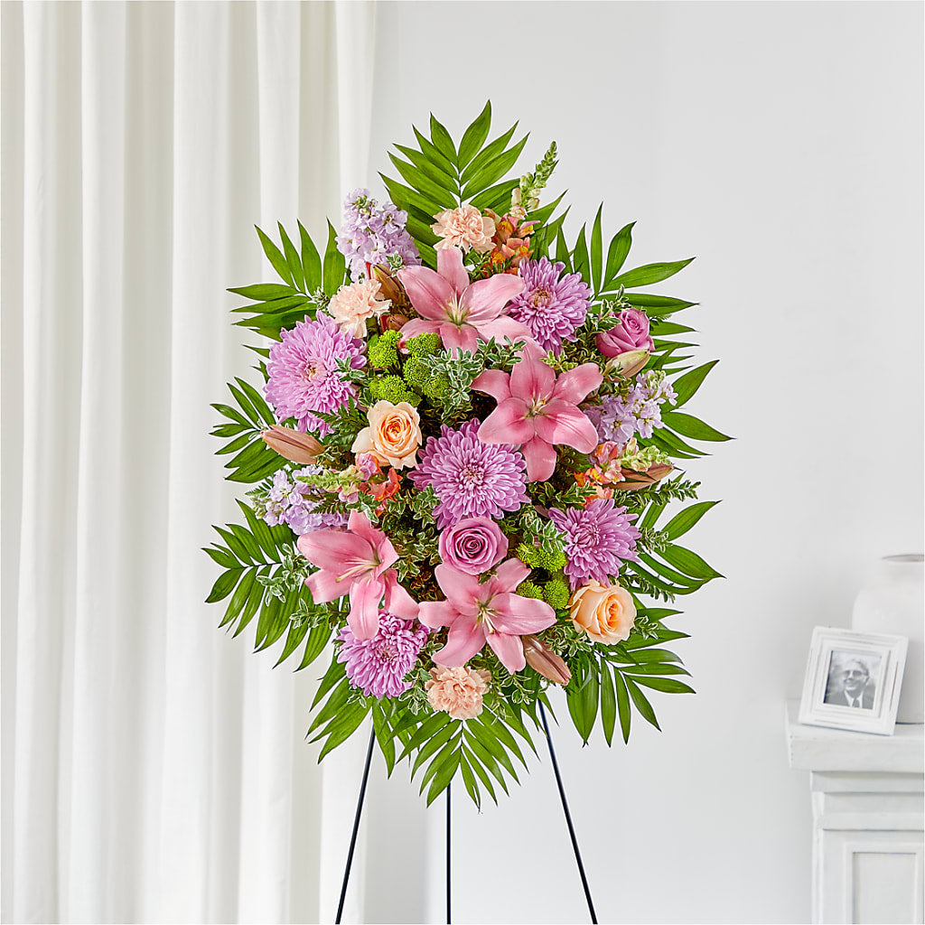 Love & Light Standing Spray – Allure Floral Boutique, Wickliffe OH