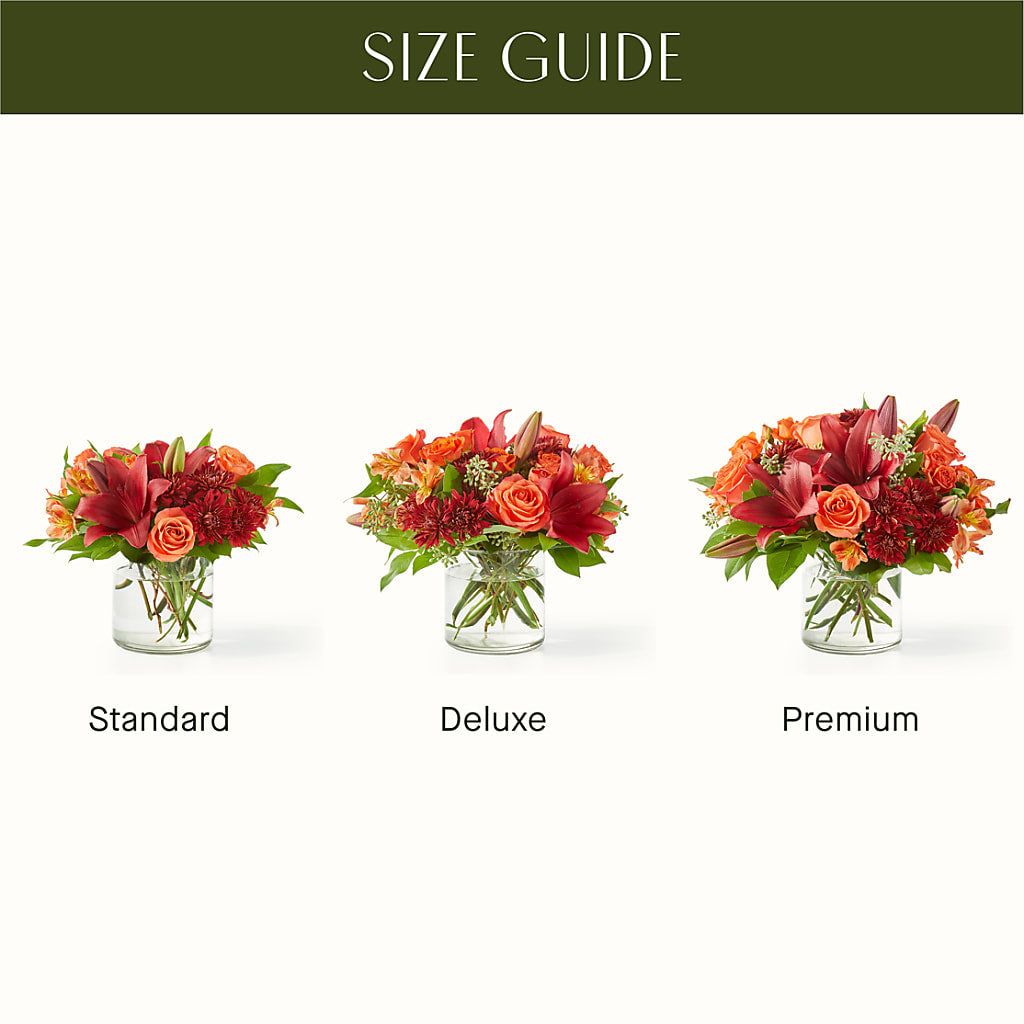 Crimson Leaves Bouquet – Allure Floral Boutique, Wickliffe OH