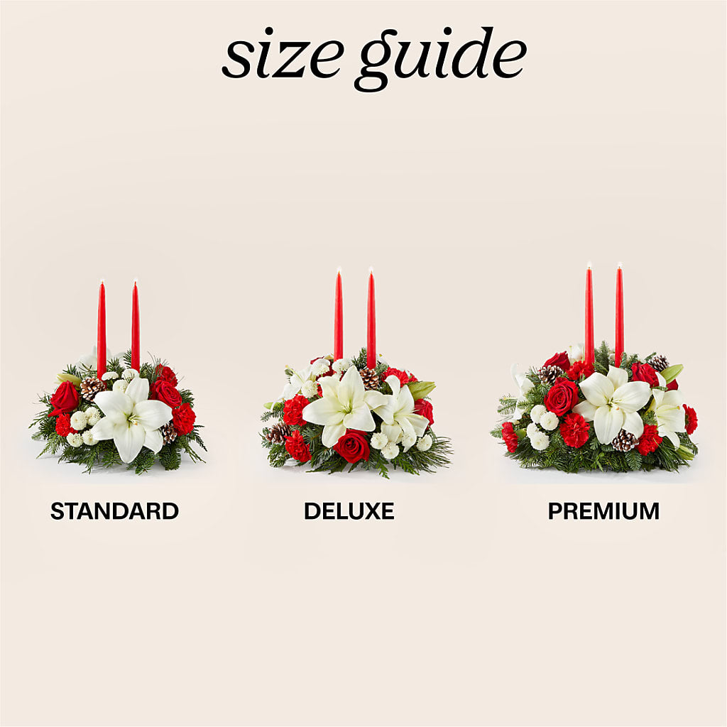 Seasonal Festivities Centerpiece – Allure Floral Boutique, Wickliffe OH
