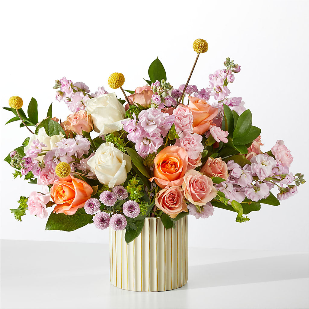 French Market Bouquet with Ivory Vase – Allure Floral Boutique, Wickliffe OH