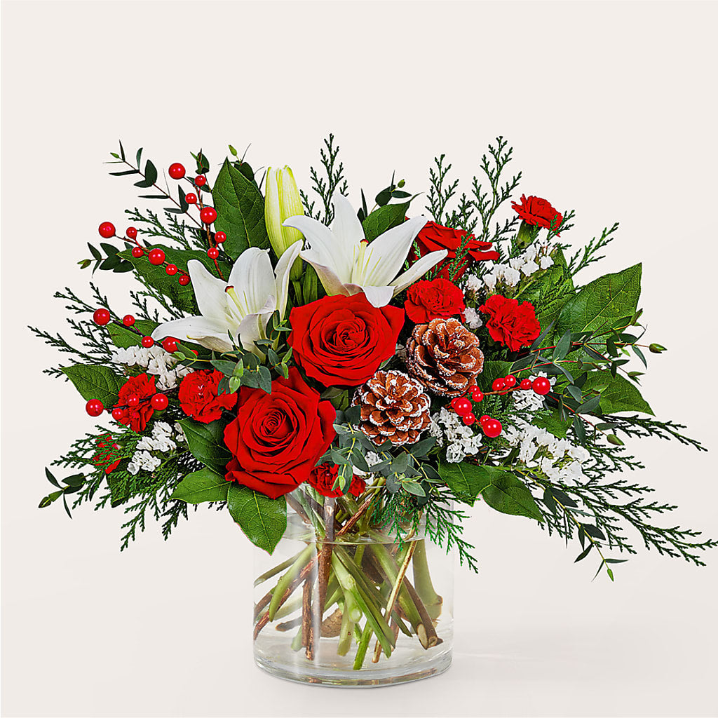 Best in Snow Bouquet – Allure Floral Boutique, Wickliffe OH