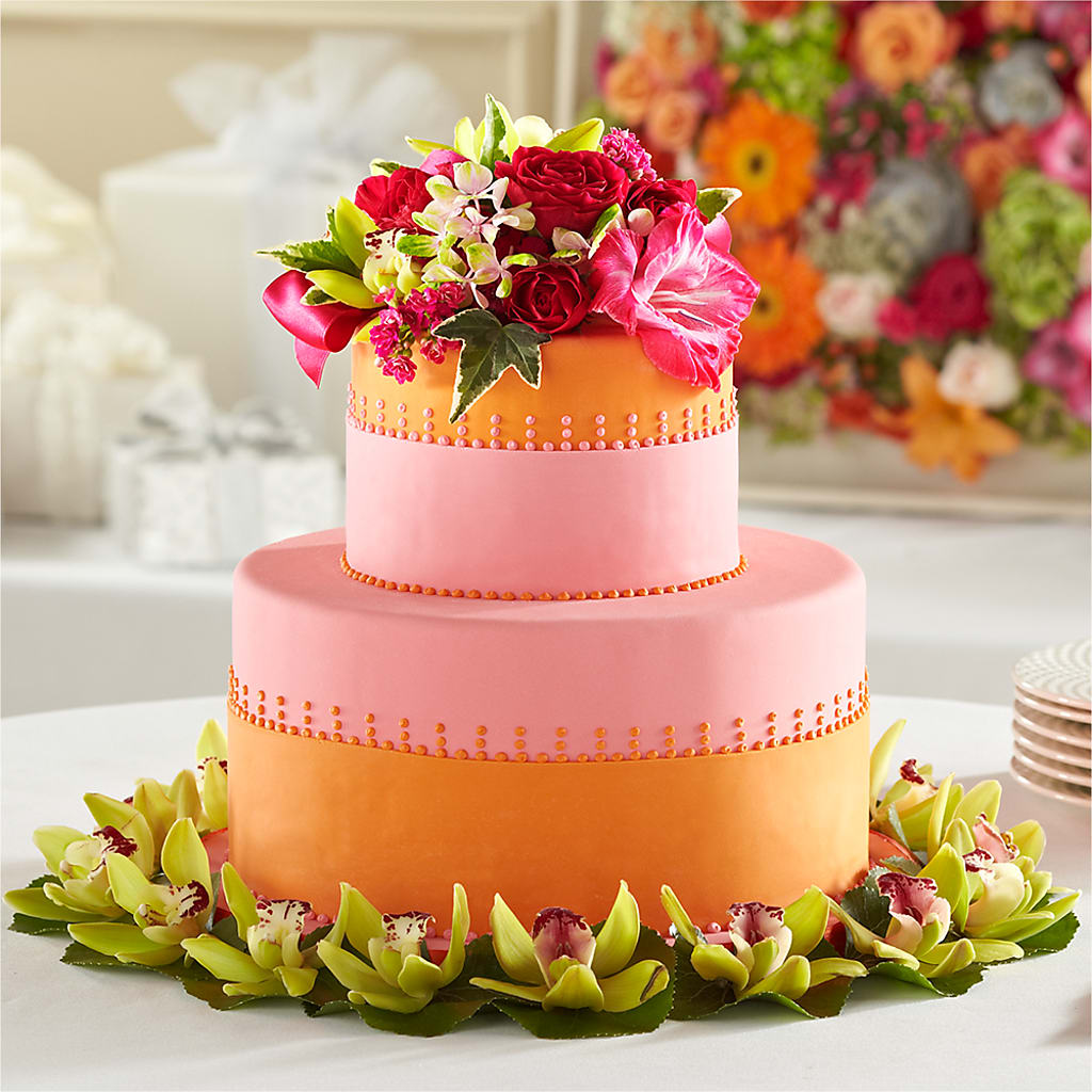 Sweet Citrus Cake Decor – Allure Floral Boutique, Wickliffe OH
