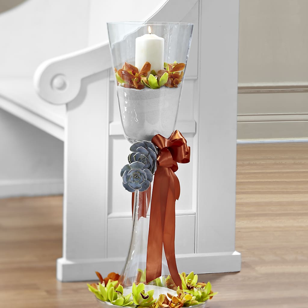 Matrimony Pew Decor – Allure Floral Boutique, Wickliffe OH