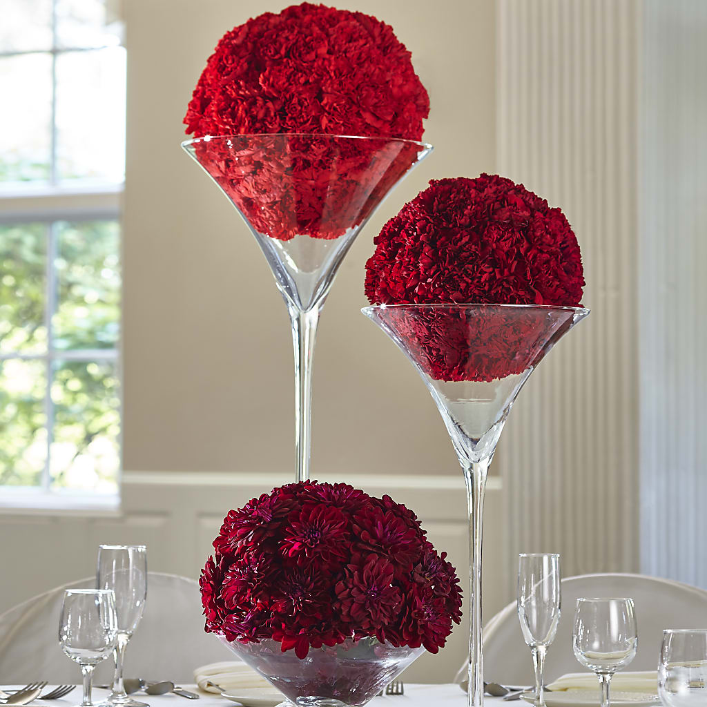 Our Special Vows Centerpiece – Allure Floral Boutique, Wickliffe OH