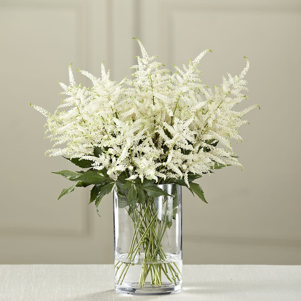 White Astilbe Bouquet – Allure Floral Boutique, Wickliffe OH
