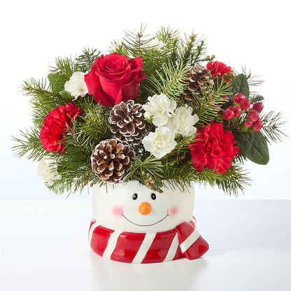 Jolly Snowman Bouquet –  Allure Floral Boutique, Wickliffe OH