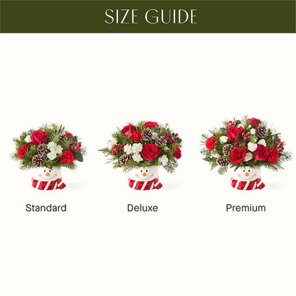 Jolly Snowman Bouquet –  Allure Floral Boutique, Wickliffe OH