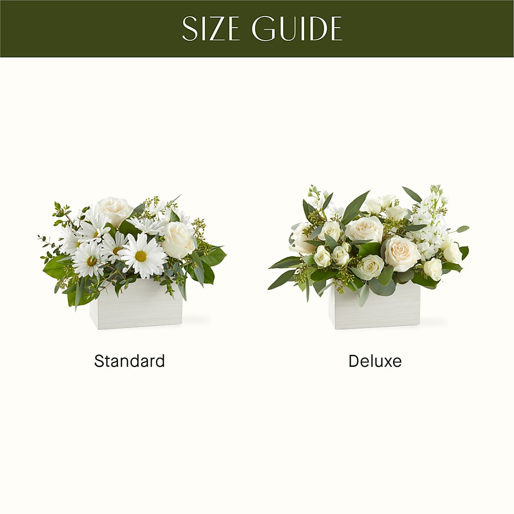 Fresh Linen Box Bouquet –  Allure Floral Boutique, Wickliffe OH