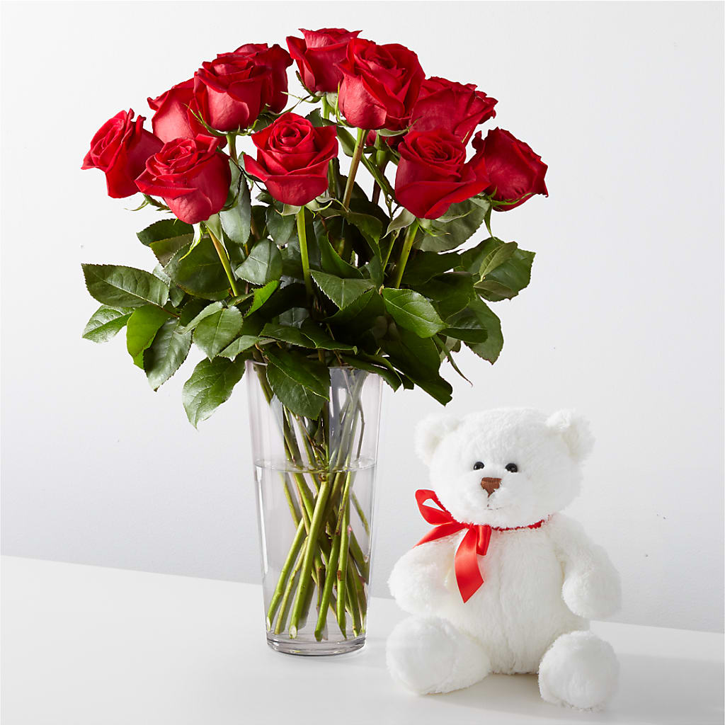 Romantic Long Stem Red Rose Bouquet Bundles –  Allure Floral Boutique, Wickliffe OH