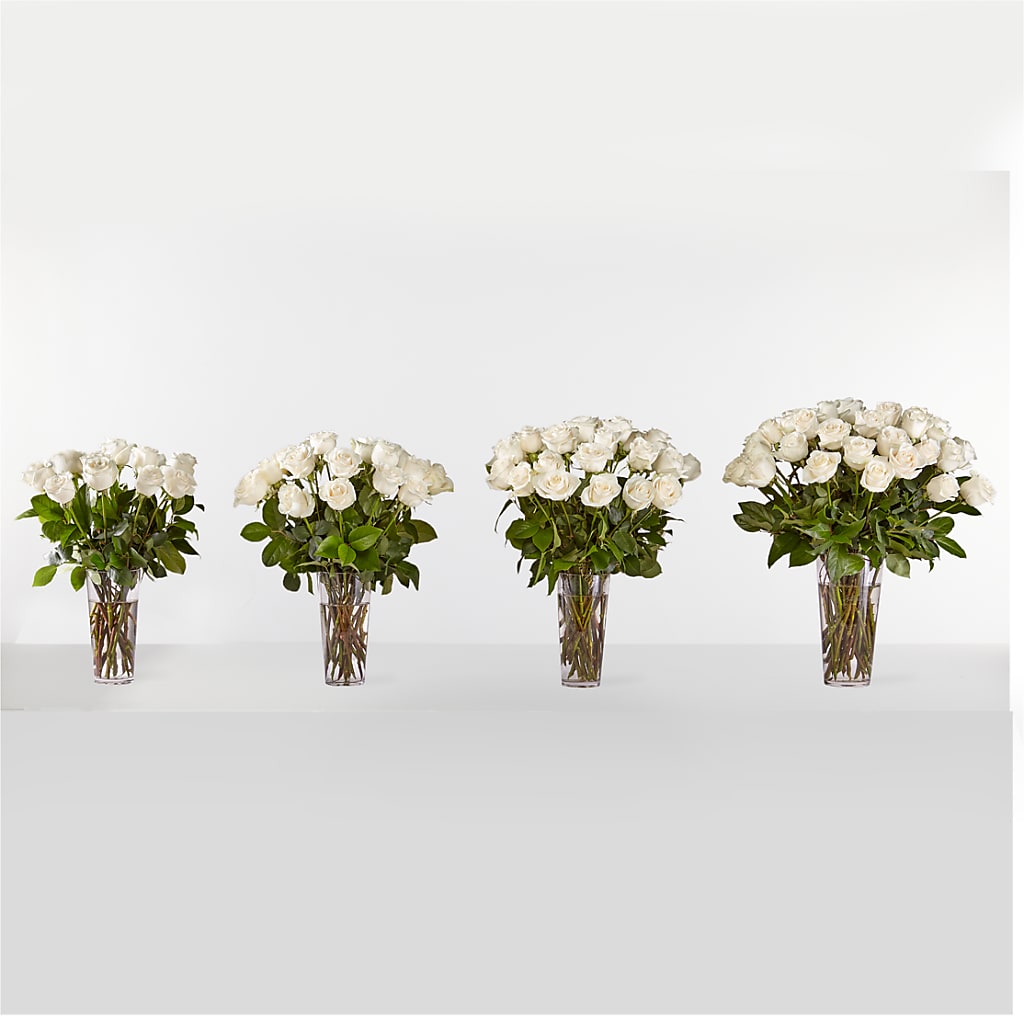 Long Stem White Rose Bouquet –  Allure Floral Boutique, Wickliffe OH