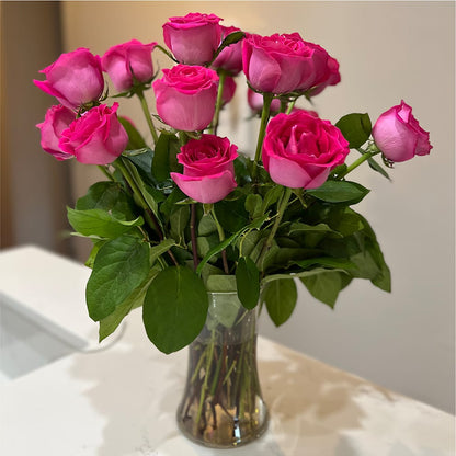 Long Stem Pink Rose Bouquet –  Allure Floral Boutique, Wickliffe OH