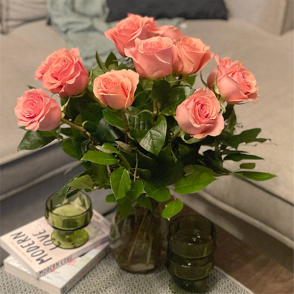 Long Stem Pink Rose Bouquet –  Allure Floral Boutique, Wickliffe OH