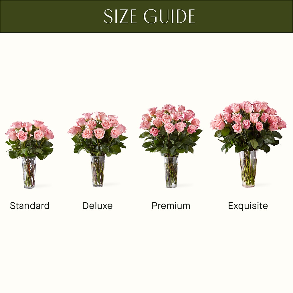 Long Stem Pink Rose Bouquet –  Allure Floral Boutique, Wickliffe OH
