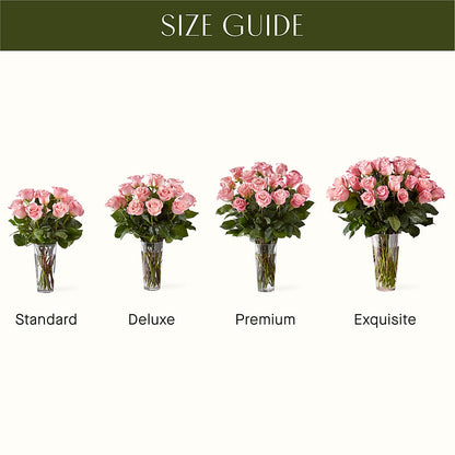 Long Stem Pink Rose Bouquet –  Allure Floral Boutique, Wickliffe OH