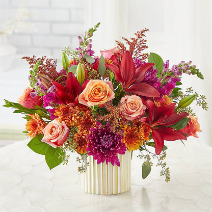 Burgundy Landscape Bouquet –  Allure Floral Boutique, Wickliffe OH
