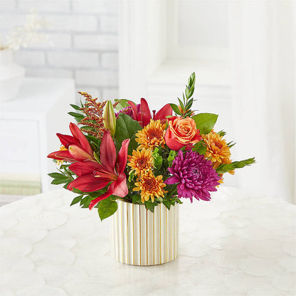 Burgundy Landscape Bouquet –  Allure Floral Boutique, Wickliffe OH