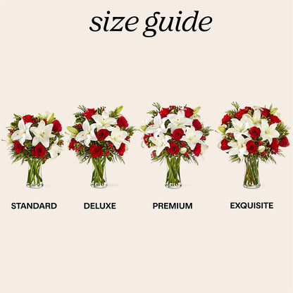 Sparkling Snowflakes Bouquet –  Allure Floral Boutique, Wickliffe OH