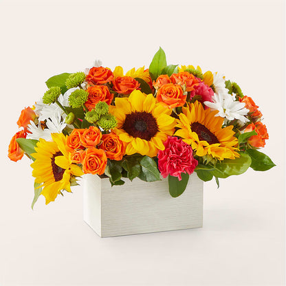 Sun-drenched Blooms Box Bouquet –  Allure Floral Boutique, Wickliffe OH