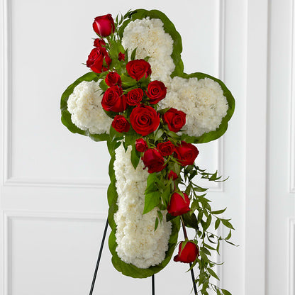 Floral Cross Easel –  Allure Floral Boutique, Wickliffe OH