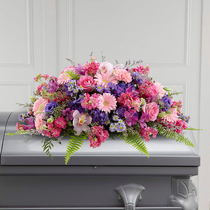 Glorious Garden Casket Spray –  Allure Floral Boutique, Wickliffe OH