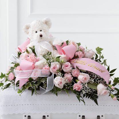 Touch of Sympathy Casket Spray –  Allure Floral Boutique, Wickliffe OH