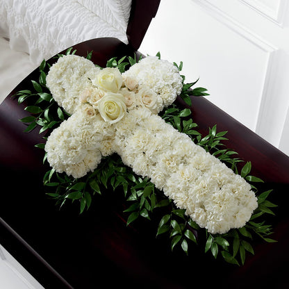 Peaceful Memories Casket Spray (Standard) –  Allure Floral Boutique, Wickliffe OH