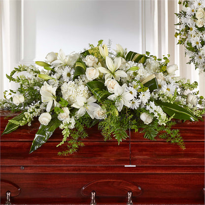 Abundance Casket Spray –  Allure Floral Boutique, Wickliffe OH