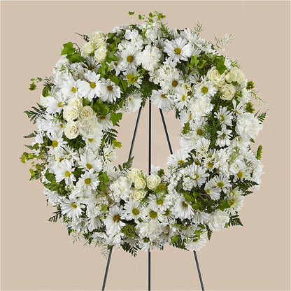 Faithful Wishes Wreath –  Allure Floral Boutique, Wickliffe OH
